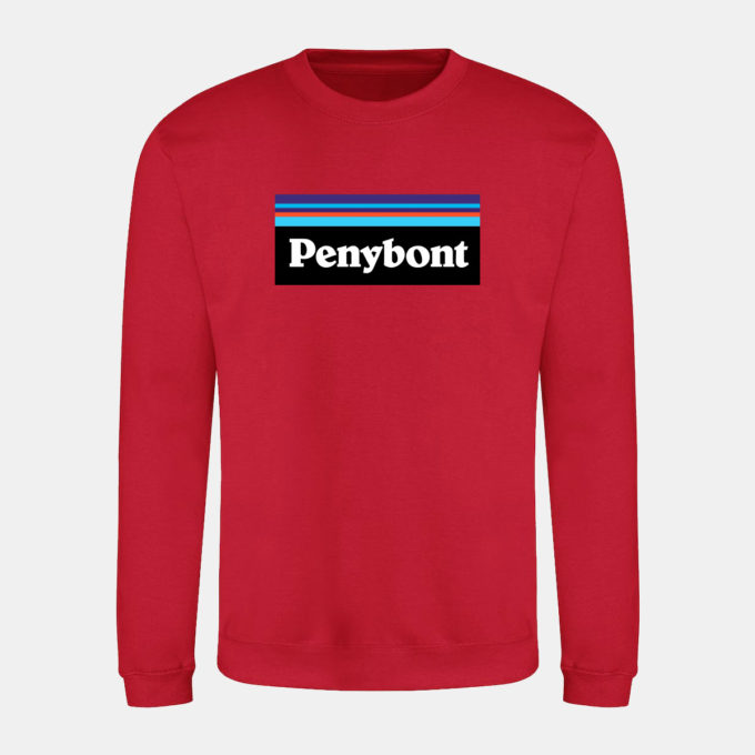 Penybont Red Crew Neck
